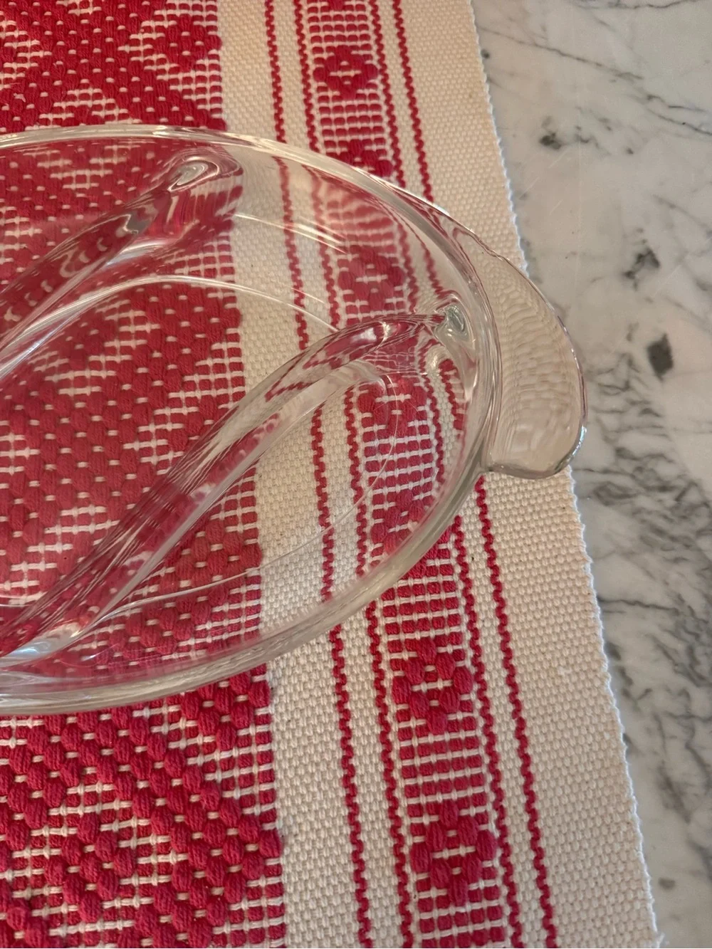 Fostoria three part dish like new
